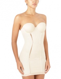 Flexees Womens Firm Control Strapless Full Slip