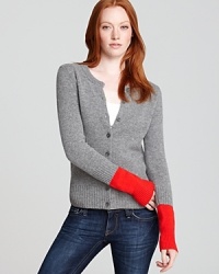 The color block sensation trends through fall with this extra-soft wool blend MARC BY MARC JACOBS sweater. The color block sensation trends through fall with this extra-soft wool blend MARC BY MARC JACOBS sweater.
