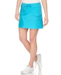 Style&co. Sport's petite skorts make everyday comfortable and cute--wear yours running errands or to a casual lunch with girlfriends! Style&co. Sport's petite skorts make everyday comfortable and cute--wear yours running errands or to a casual lunch with girlfriends!