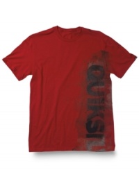 Why waste your wardrobe on boring basics when you can upgrade to this cool graphic shirt from Quiksilver? Why waste your wardrobe on boring basics when you can upgrade to this cool graphic shirt from Quiksilver?