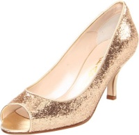 Caparros Women's Denver Open-Toe Pump,Gold,8.5 M US Caparros Women's Denver Open-Toe Pump,Gold,8.5 M US