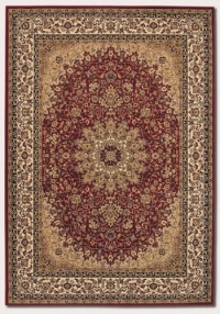 Couristan 7010/0002 IZMIR Royal Kashan 94-Inch by 134-Inch Polypropylene Area Rug, Persian Red Couristan 7010/0002 IZMIR Royal Kashan 94-Inch by 134-Inch Polypropylene Area Rug, Persian Red
