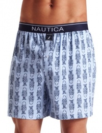 Nautica Men's Knit Toggle Fish Boxer Nautica Men's Knit Toggle Fish Boxer