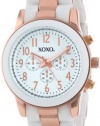 XOXO Women's XO5641 Rose Gold and White Bracelet Analog Watch