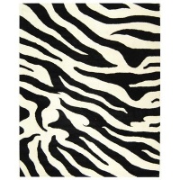 Safavieh Soho Collection SOH717A Handmade Black and White New Zealand Wool Area Rug, 6-Feet by 9-Feet Safavieh Soho Collection SOH717A Handmade Black and White New Zealand Wool Area Rug, 6-Feet by 9-Feet