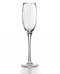 Simply beautiful hand-blown Optic champagne flutes from Artland's collection of drinking glasses feature clear stems and gently faceted bowls for a dreamy, twinkling effect. This set of toasting flutes has dishwasher-safe glass for effortless elegance. Simply beautiful hand-blown Optic champagne flutes from Artland's collection of drinking glasses feature clear stems and gently faceted bowls for a dreamy, twinkling effect. This set of toasting flutes has dishwasher-safe glass for effortless elegance.
