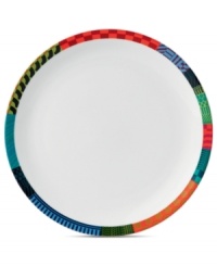 Make your table a masterpiece. Royal Doulton's Paolozzi salad plate is trimmed with vibrant graphic designs inspired by the work of Sir Eduardo Paolozzi, a pivotal figure in pop art history. Make your table a masterpiece. Royal Doulton's Paolozzi salad plate is trimmed with vibrant graphic designs inspired by the work of Sir Eduardo Paolozzi, a pivotal figure in pop art history.