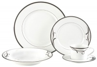 Mikasa Cocoa Blossom Salad Plate, 8 Mikasa Cocoa Blossom Salad Plate, 8