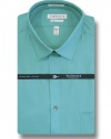 Van Heusen Men's Long Sleeve Pincord Dress Shirt, Green Sea