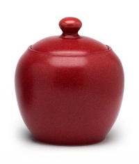 Noritake Colorwave Sugar Bowl with Cover, Raspberry Noritake Colorwave Sugar Bowl with Cover, Raspberry