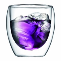 Bodum Pavina 8-1/2-Ounce Double-Wall Thermo Tumbler Glasses, Set of 2 Bodum Pavina 8-1/2-Ounce Double-Wall Thermo Tumbler Glasses, Set of 2