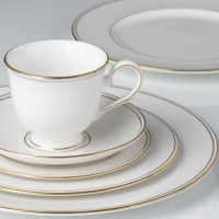 Lenox Federal Gold 5 Piece Place Setting Lenox Federal Gold 5 Piece Place Setting