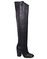 Sam Edelman takes Western styling over the top in these over-the-knee boots with pull tabs and cowgirl-style heels. Sam Edelman takes Western styling over the top in these over-the-knee boots with pull tabs and cowgirl-style heels.