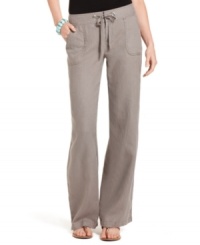 These light and comfortable INC wide-leg petite pants are perfect for summer outings! Pair with chic sandals and an airy top for a head-to-toe warm-weather look. These light and comfortable INC wide-leg petite pants are perfect for summer outings! Pair with chic sandals and an airy top for a head-to-toe warm-weather look.