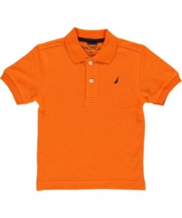 Nautica Boys 2-7 Solid Polo, Orange, 3T Nautica Boys 2-7 Solid Polo, Orange, 3T