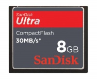 SanDisk Ultra CompactFlash 8 GB Memory Card 30MB/s SDCFH-008G-U46