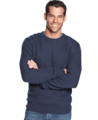 A timeless crew neck classic in a chunky ribbed knit, Field & Stream's handsome cotton sweater will soon earn closet-staple status. A timeless crew neck classic in a chunky ribbed knit, Field & Stream's handsome cotton sweater will soon earn closet-staple status.