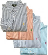 Polo Ralph Lauren Custom-Fit Thin Stripe Poplin Polo Ralph Lauren Custom-Fit Thin Stripe Poplin