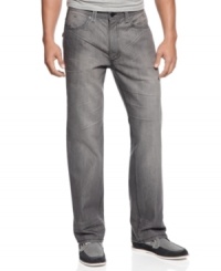 Whether it's a night out on the town or a kick-back weekend, these big and tall Sean John jeans will be your go-to player. Whether it's a night out on the town or a kick-back weekend, these big and tall Sean John jeans will be your go-to player.