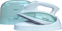 Panasonic NI-L70SR Cordless Iron, Curved Stainless Steel Soleplate, White/Clear Green Panasonic NI-L70SR Cordless Iron, Curved Stainless Steel Soleplate, White/Clear Green