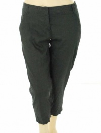 Eileen Fisher Cropped Slim Pant Graphite X-Large Eileen Fisher Cropped Slim Pant Graphite X-Large