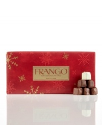 Keep your taste buds on their toes with this minty mix-up. Since 1918, Frango has been cooking up batches of savory, yet refreshingly melt-in-your-mouth mint chocolate. Make these decadent chocolates an after-dinner fixture in your home or surprise somebody with a gift of Frango's top-selling treat today! Keep your taste buds on their toes with this minty mix-up. Since 1918, Frango has been cooking up batches of savory, yet refreshingly melt-in-your-mouth mint chocolate. Make these decadent chocolates an after-dinner fixture in your home or surprise somebody with a gift of Frango's top-selling treat today!
