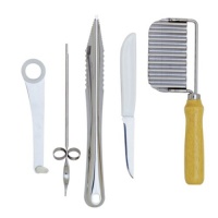 Norpro 300 Garnish Kitchen Tool Set, 5-Piece Norpro 300 Garnish Kitchen Tool Set, 5-Piece