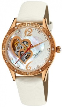 Stuhrling Original Women's 196A.124P2 Vogue Harmony Automatic Skeleton Swarovski Crystals Mother-Of-Pearl White Watch Stuhrling Original Women's 196A.124P2 Vogue Harmony Automatic Skeleton Swarovski Crystals Mother-Of-Pearl White Watch