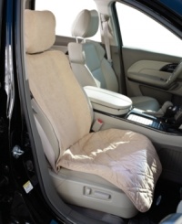 Keep your car clean and pristine with the easy-care Auto Friend cover from Sure Fit. Featuring durable, quilted polyester with a built-in waterproof barrier that protects your car from spills and messes that pets, children and everyday errands can cause. Plus, it's a breeze to set up and take off! Keep your car clean and pristine with the easy-care Auto Friend cover from Sure Fit. Featuring durable, quilted polyester with a built-in waterproof barrier that protects your car from spills and messes that pets, children and everyday errands can cause. Plus, it's a breeze to set up and take off!