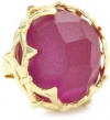 Rachel Leigh Singita Fuchsia Rock Ring, Size 7