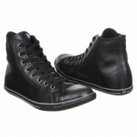 Converse Slim Chuck Taylor Leather Hi Top Shoes in Black Monochrome (117634), Size: 10 D(M) US Mens / 12 B(M) US Womens, Color: Black Monochrome Converse Slim Chuck Taylor Leather Hi Top Shoes in Black Monochrome (117634), Size: 10 D(M) US Mens / 12 B(M) US Womens, Color: Black Monochrome