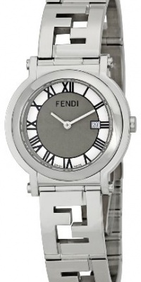 Fendi Men's FE615160 Quadrondo Grey Dial Watch