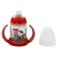 NUK Hello Kitty Silicone Spout Learner Cup, 5 Ounce NUK Hello Kitty Silicone Spout Learner Cup, 5 Ounce