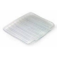 Rubbermaid L3-1182-M6-CLR Antimicrobial Large Drain Board, Clear Rubbermaid L3-1182-M6-CLR Antimicrobial Large Drain Board, Clear