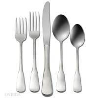 Oneida Colonial Boston 45-Piece Stainless-Steel Flatware Set, Service for 8 Oneida Colonial Boston 45-Piece Stainless-Steel Flatware Set, Service for 8