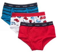 Carter's Toddler 3 Pack Boy Briefs - Emergency Vehicles-2/3 Carter's Toddler 3 Pack Boy Briefs - Emergency Vehicles-2/3