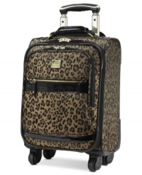Travel comes full circle! Constructed with four 360º spinner wheels, this fully-stocked case glides right through busy terminals conquering corners, bumps and sudden changes of direction with the ease of a frequent flyer. A lightweight frame reveals a two-compartment packing system with built-in laptop sleeve is the perfect companion for quick trips and easy carrying on. Travel comes full circle! Constructed with four 360º spinner wheels, this fully-stocked case glides right through busy terminals conquering corners, bumps and sudden changes of direction with the ease of a frequent flyer. A lightweight frame reveals a two-compartment packing system with built-in laptop sleeve is the perfect companion for quick trips and easy carrying on.