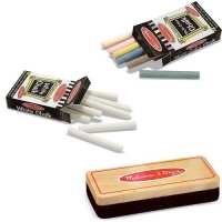 Melissa & Doug Eraser and Chalk Bundle