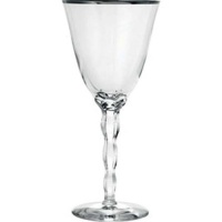 Christofle Kawali Platinum Crystal Red Wine Glass Christofle Kawali Platinum Crystal Red Wine Glass