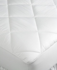 Settle in for a peaceful, sneeze-free night's rest with Martha Stewart Collection's Allergy Wise mattress pad. Crafted of pure cotton, this mattress pad features antimicrobial fill for serious protection against allergens. Quilted box-top construction adds an extra layer of softness to your bed. Settle in for a peaceful, sneeze-free night's rest with Martha Stewart Collection's Allergy Wise mattress pad. Crafted of pure cotton, this mattress pad features antimicrobial fill for serious protection against allergens. Quilted box-top construction adds an extra layer of softness to your bed.