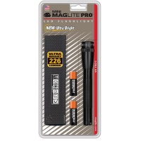 Maglite SP2P01H Mini PRO LED 2Cell AA Flashlight, Black Maglite SP2P01H Mini PRO LED 2Cell AA Flashlight, Black