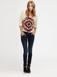 Dark-wash skinnies of soft, ultra-stretchy denim hug your body's every curve. THE FITSkinny fitRise, about 8Inseam, about 32THE DETAILSButton closureZip flyFive-pocket style37% rayon/37% cotton/24½% Tencel/1½% LyocellMachine washMade in USA of imported fabricModel shown is 5'10 (177cm) wearing US size 4. Dark-wash skinnies of soft, ultra-stretchy denim hug your body's every curve. THE FITSkinny fitRise, about 8Inseam, about 32THE DETAILSButton closureZip flyFive-pocket style37% rayon/37% cotton/24½% Tencel/1½% LyocellMachine washMade in USA of imported fabricModel shown is 5'10 (177cm) wearing US size 4.