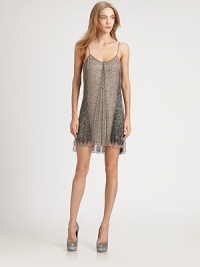 Flapper-era glam meets modern style in a silk sheath featuring intricate, Art-Deco-inspired beading.Spaghetti strapsDeep v-back with cross strapPull-on styleSheer sequined overlayVented sidesAbout 15 from natural waistFully linedSilkDry cleanImportedModel shown is 5'9 (175cm) wearing US size Small.This style runs true to size. We recommend ordering your usual size for a standard fit. Flapper-era glam meets modern style in a silk sheath featuring intricate, Art-Deco-inspired beading.Spaghetti strapsDeep v-back with cross strapPull-on styleSheer sequined overlayVented sidesAbout 15 from natural waistFully linedSilkDry cleanImportedModel shown is 5'9 (175cm) wearing US size Small.This style runs true to size. We recommend ordering your usual size for a standard fit.