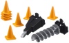 Bruder Accessories Mini Excavators, Hydr. Hammer, Augers, Pylons