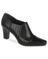 A structured shootie finishes any look with a pointed polish. Try on Franco Sarto's Tanya shooties and you'll see why. A structured shootie finishes any look with a pointed polish. Try on Franco Sarto's Tanya shooties and you'll see why.