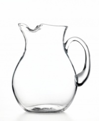A clear winner for timeless style and versatility, the Michelangelo Masterpiece pitcher is an invaluable addition to everyday and formal tables alike. Featuring a classic silhouette in luminous, lead-free glass from Luigi Bormioli. A clear winner for timeless style and versatility, the Michelangelo Masterpiece pitcher is an invaluable addition to everyday and formal tables alike. Featuring a classic silhouette in luminous, lead-free glass from Luigi Bormioli.
