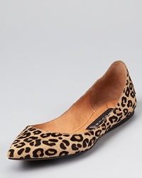 Polished and pointed, these STEVEN BY STEVE MADDEN flats offer an unexpected exit with a splash of studs at the heel. Polished and pointed, these STEVEN BY STEVE MADDEN flats offer an unexpected exit with a splash of studs at the heel.