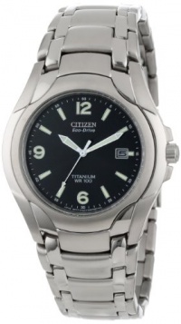 Citizen Men's BM6060-57F Eco-Drive 180 WR100 Titanium Bracelet Watch Citizen Men's BM6060-57F Eco-Drive 180 WR100 Titanium Bracelet Watch