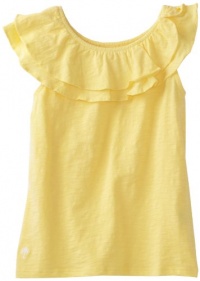 Lilly Pulitzer Girls 7-16 Mini Wynne Knit Top, Starfruit Yellow, Large Lilly Pulitzer Girls 7-16 Mini Wynne Knit Top, Starfruit Yellow, Large