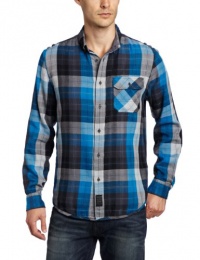 Calvin Klein Jeans Men's Elevate Plaid Shirt Calvin Klein Jeans Men's Elevate Plaid Shirt